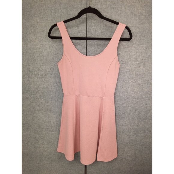 Divided H&M Women's Pink A-line Mini Dress Size 6 - Picture 1 of 6